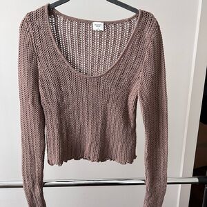 Abercrombie Knit Long Sleeve Sweater